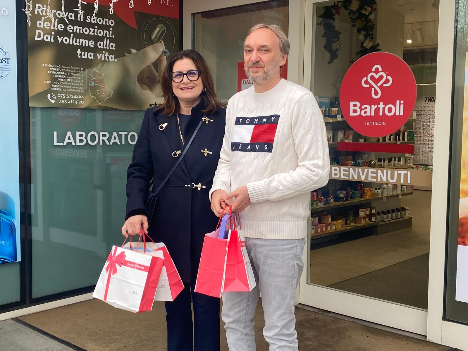Lotteria Natale doni Farmacia Bartoli