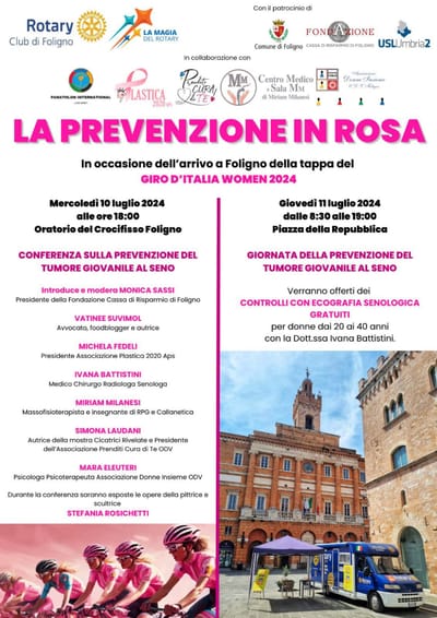 LA PREVENZIONE IN ROSA