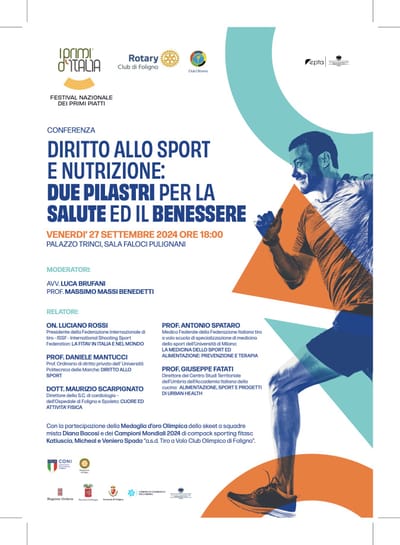 DIRITTO ALLO SPORT E NUTRIZIONE
