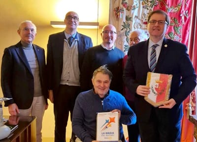 VISITA UFFICIALE AL ROTARY CLUB FOLIGNO DEL GOVERNATORE DEL DISTRETTO 2090 MASSIMO DE LIBERATO