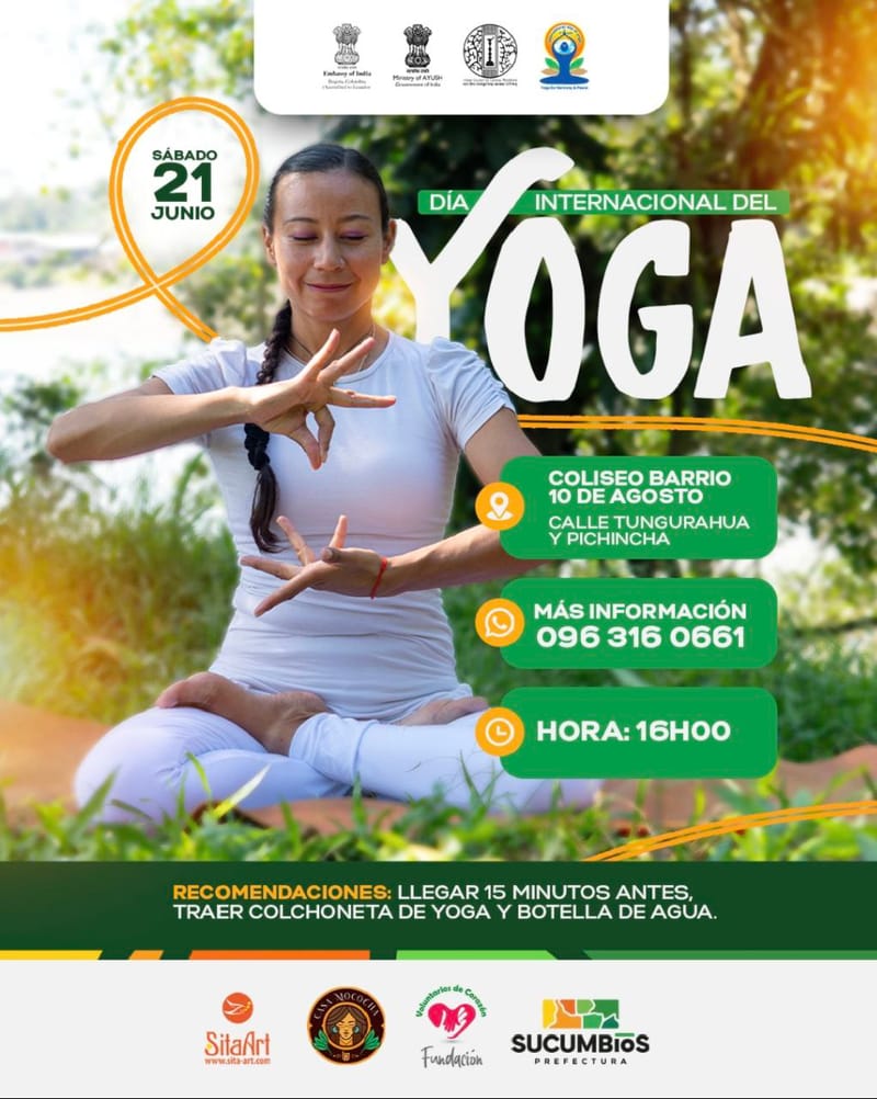 Dia del Yoga Lago Agrio Sucumbios