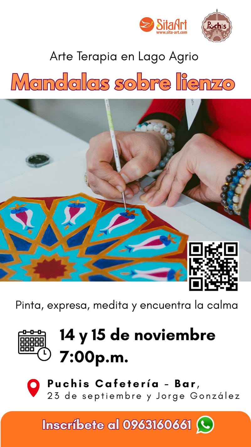 Mandalas sobre Lienzo en Lago Agrio