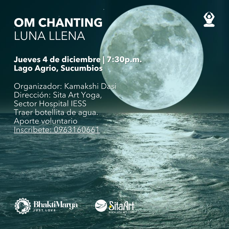 Om Chanting Luna Llena