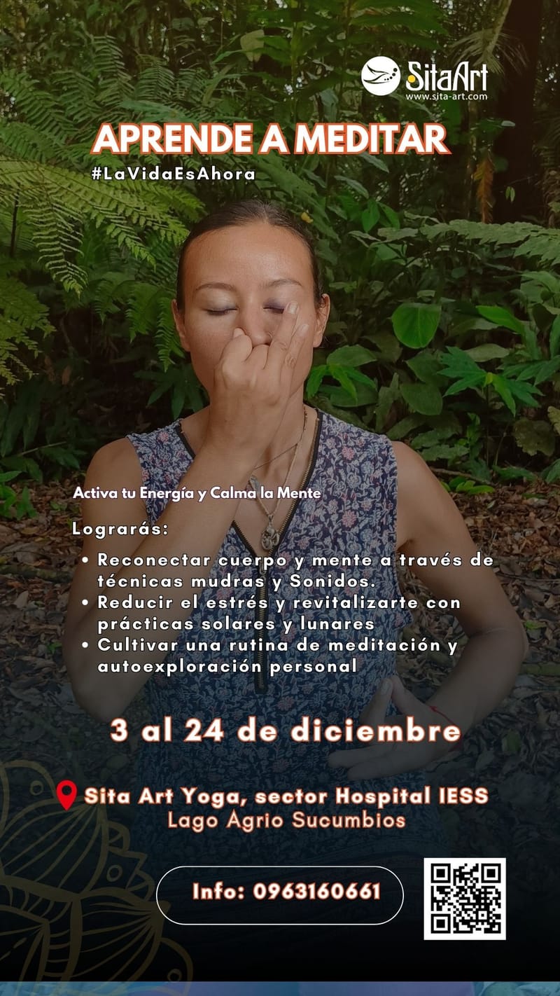 Curso de Meditación y Yoga en Lago Agrio
