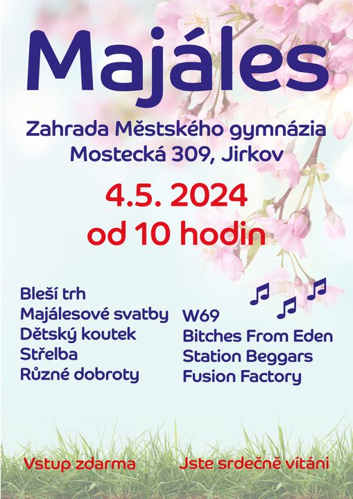 Majáles městského gymnázia Jirkov