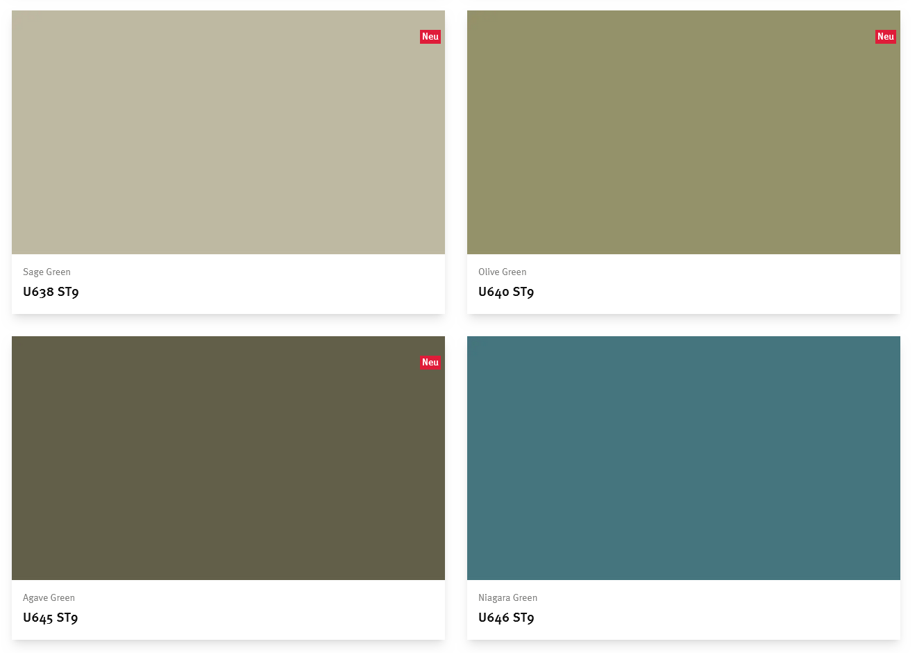 EGGER MELAMINE COLLECTION 2025