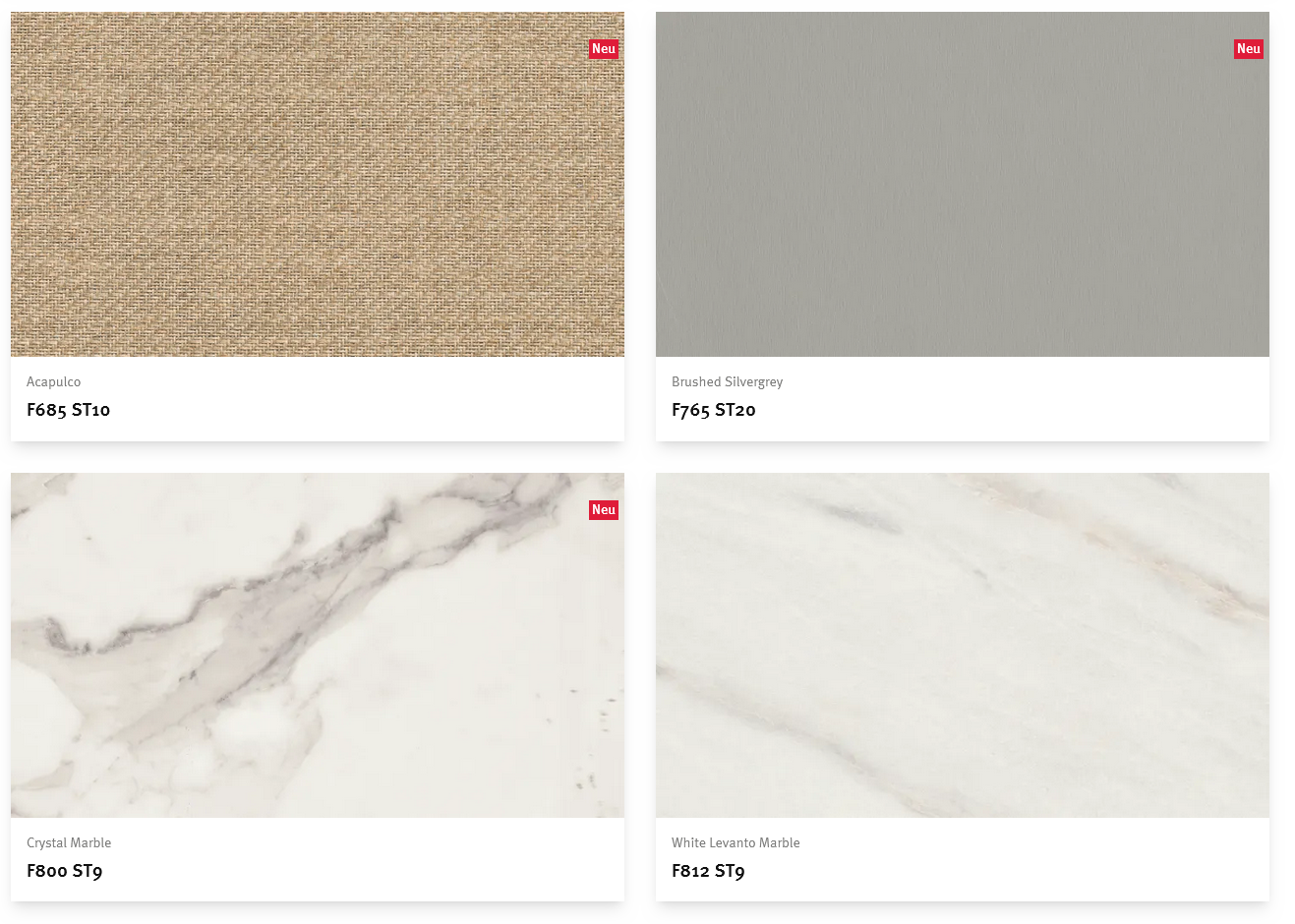 EGGER MELAMINE COLLECTION 2025