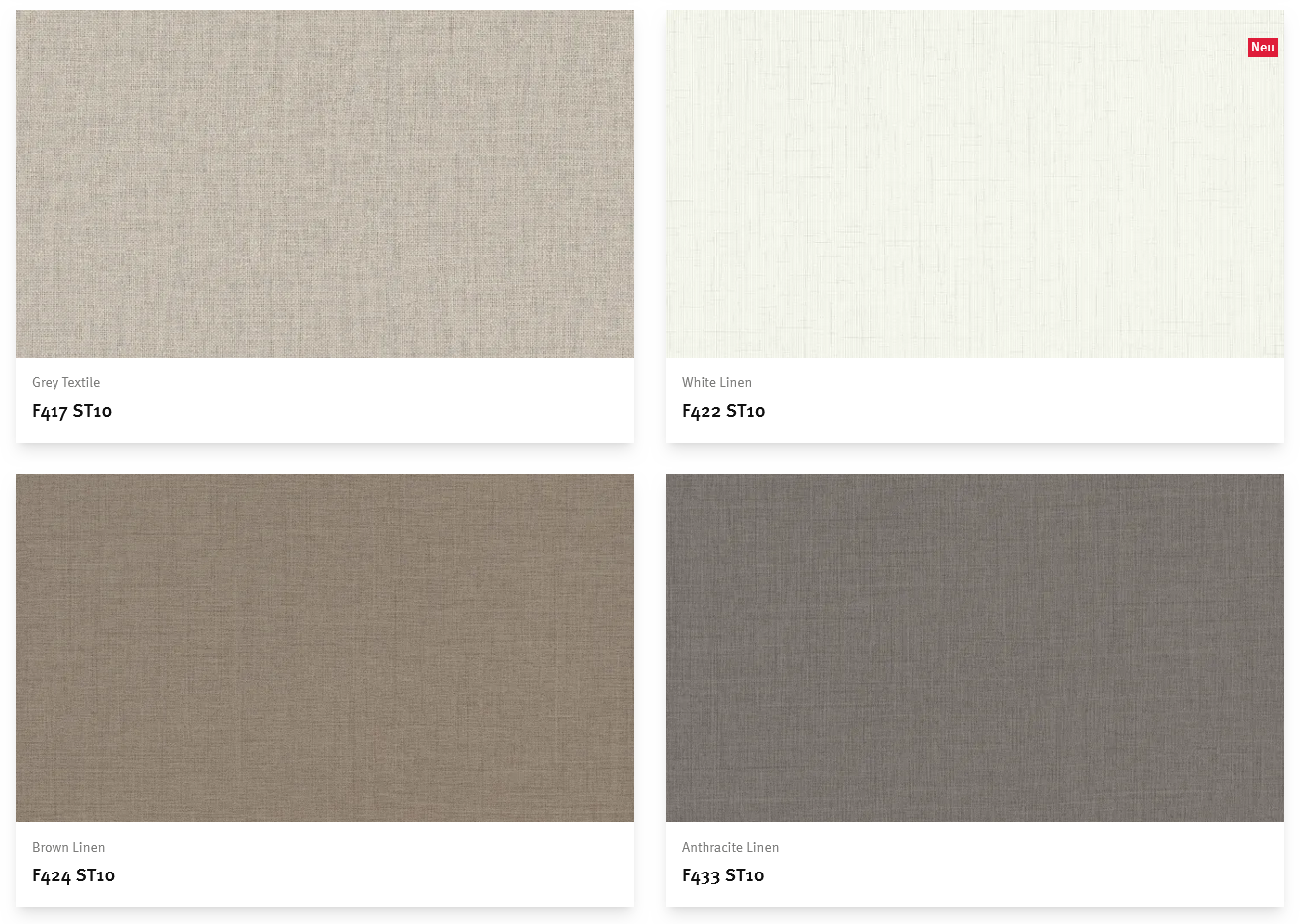 EGGER MELAMINE COLLECTION 2025