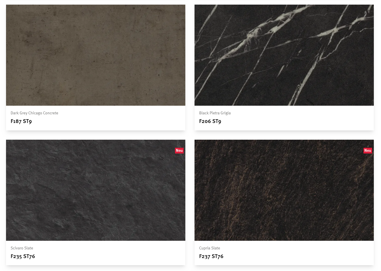 EGGER MELAMINE COLLECTION 2025