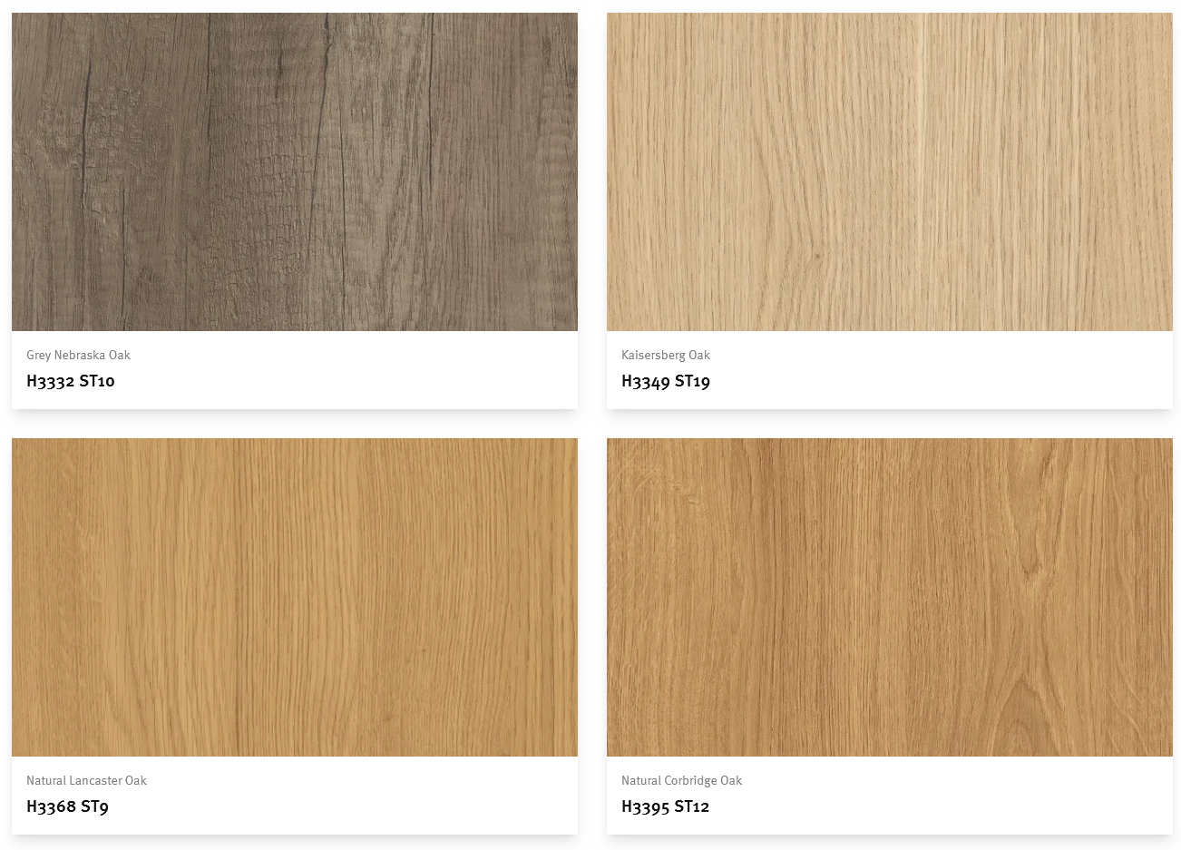 EGGER MELAMINE COLLECTION 2025