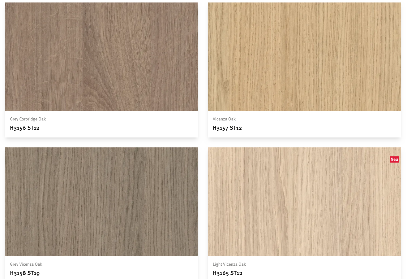 EGGER MELAMINE COLLECTION 2025