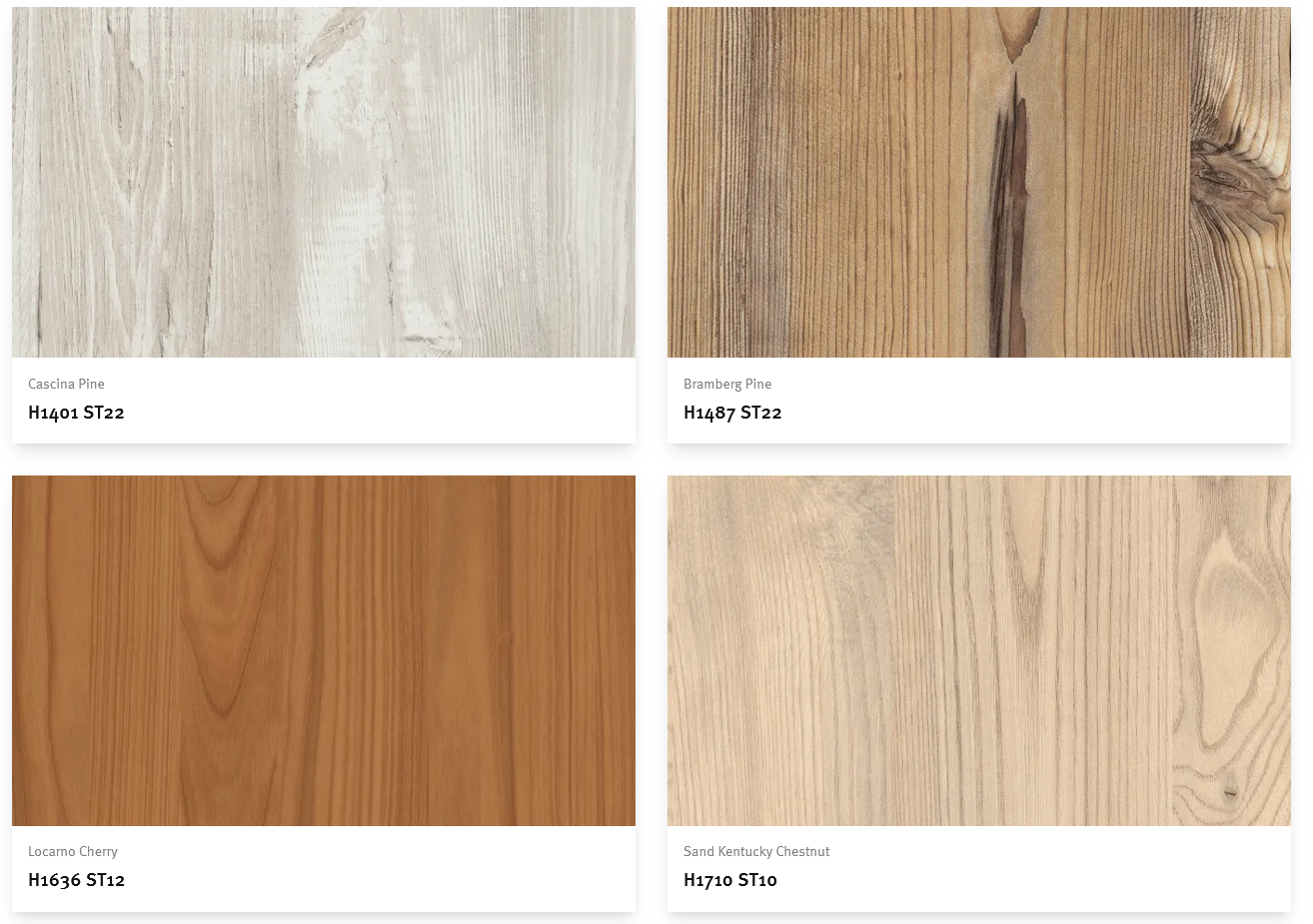 EGGER MELAMINE COLLECTION 2025