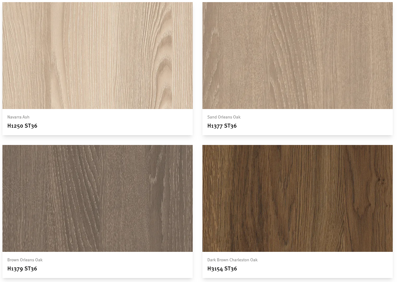 EGGER MELAMINE COLLECTION 2025