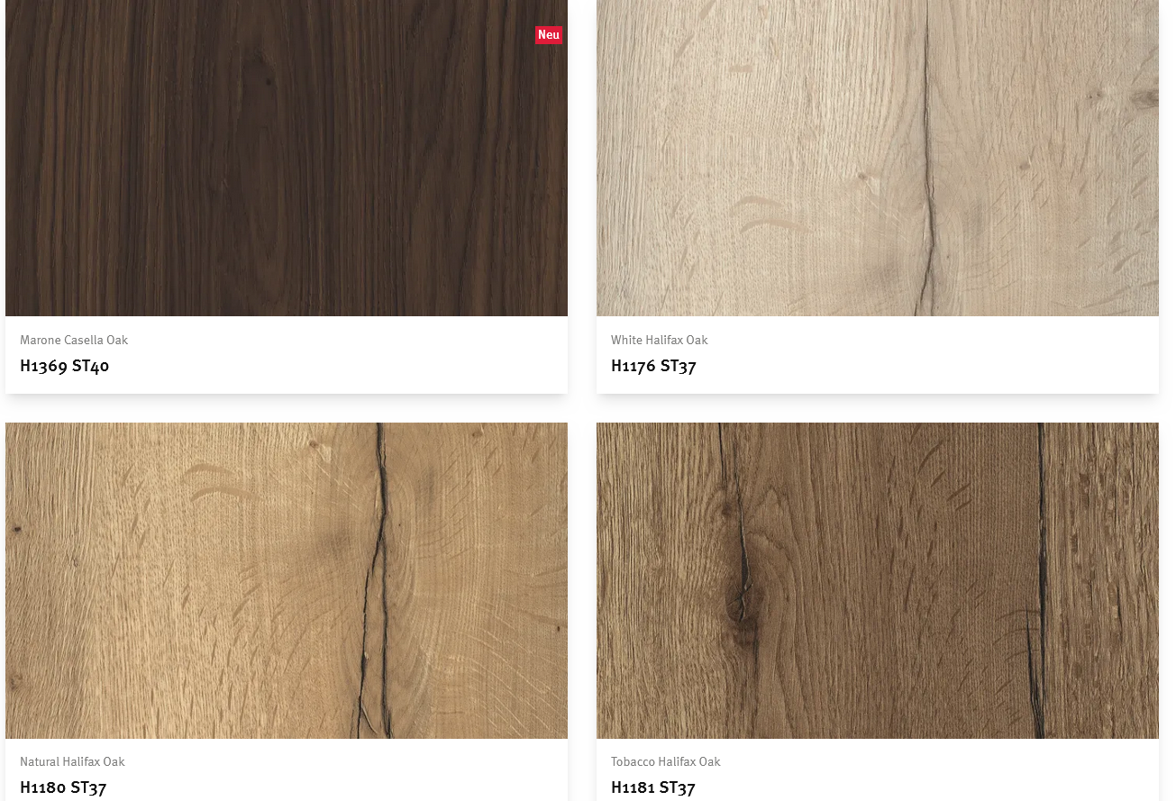 EGGER MELAMINE COLLECTION 2025