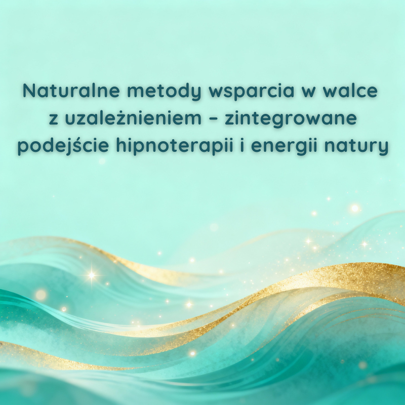 Naturalne metody wsparcia w walce z uzależnieniem – zintegrowane podejście hipnoterapii i energii natury