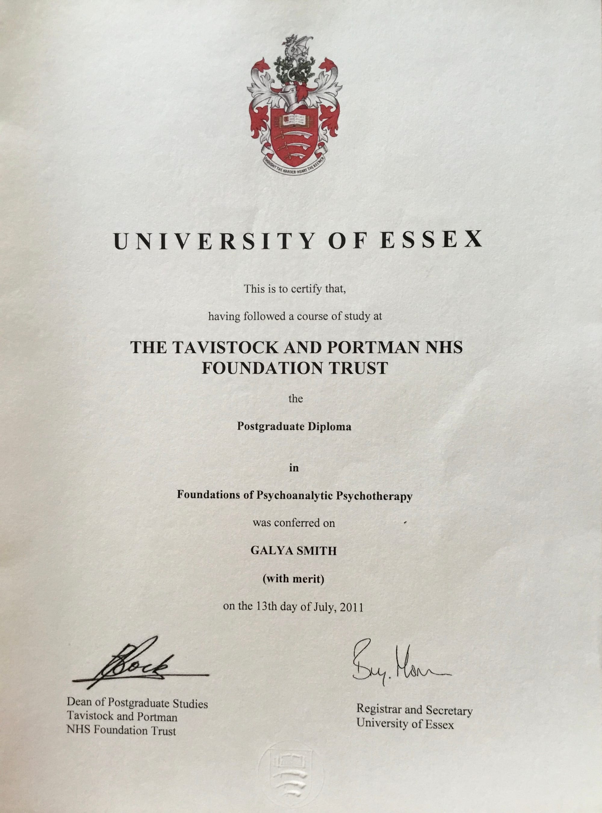 Psychodynamic Psychotherapy