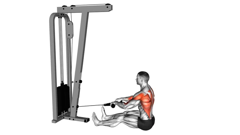 REMO EN POLEA BAJA CON SOGA