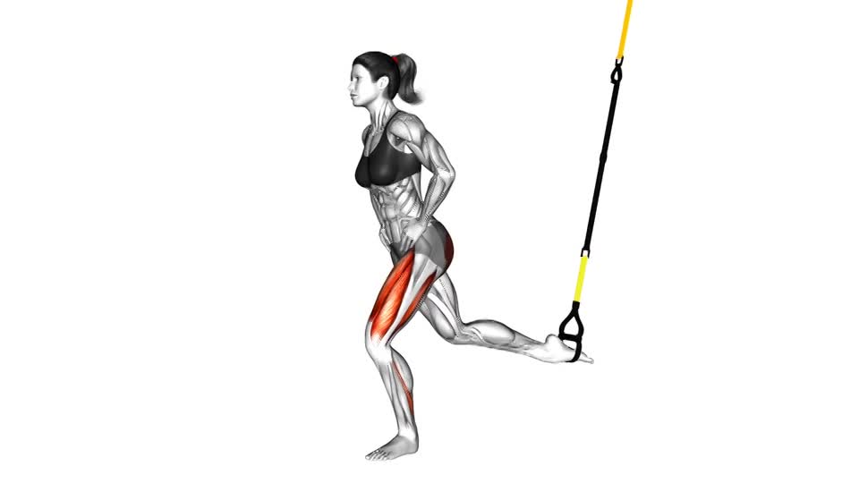 SENTADILLA BULGARA EN TRX