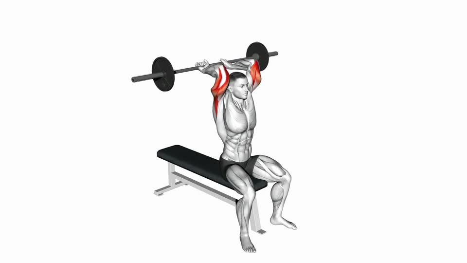 FRANCES SENTADO TRASNUCA CON BARRA LARGA