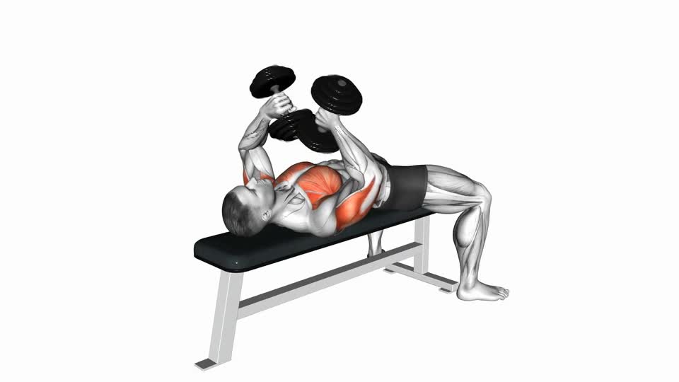 CURL TRICEPS CRUZADO CON MANCUERNAS