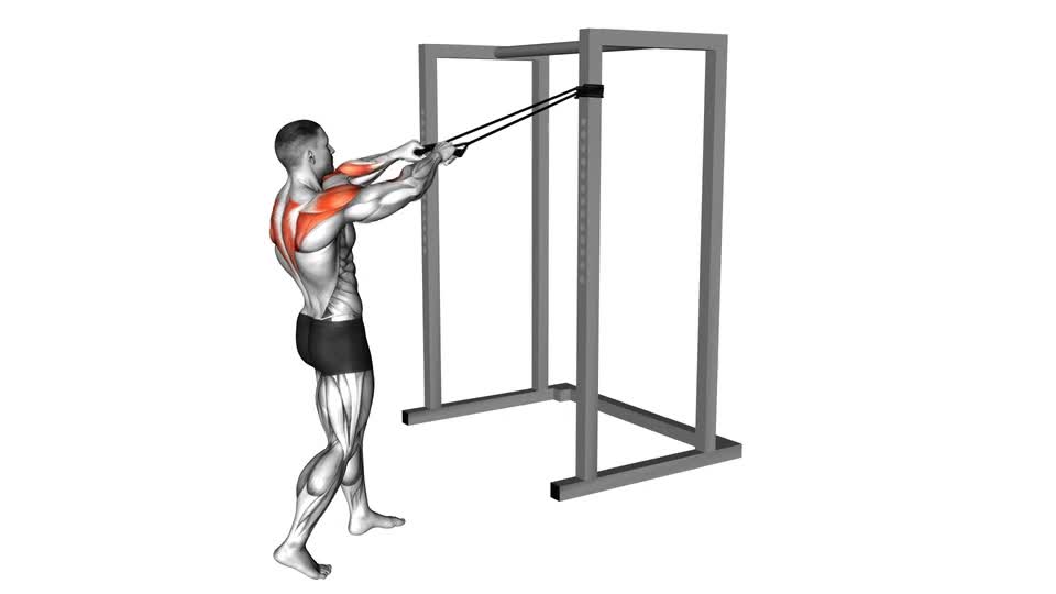 FACE PULL CON ELASTICO