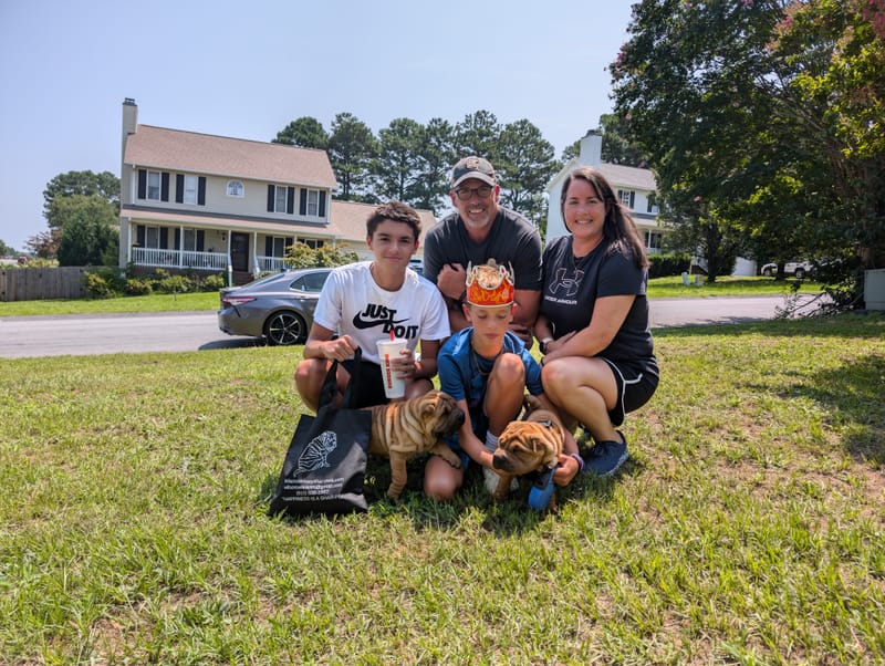 puppies from past litters