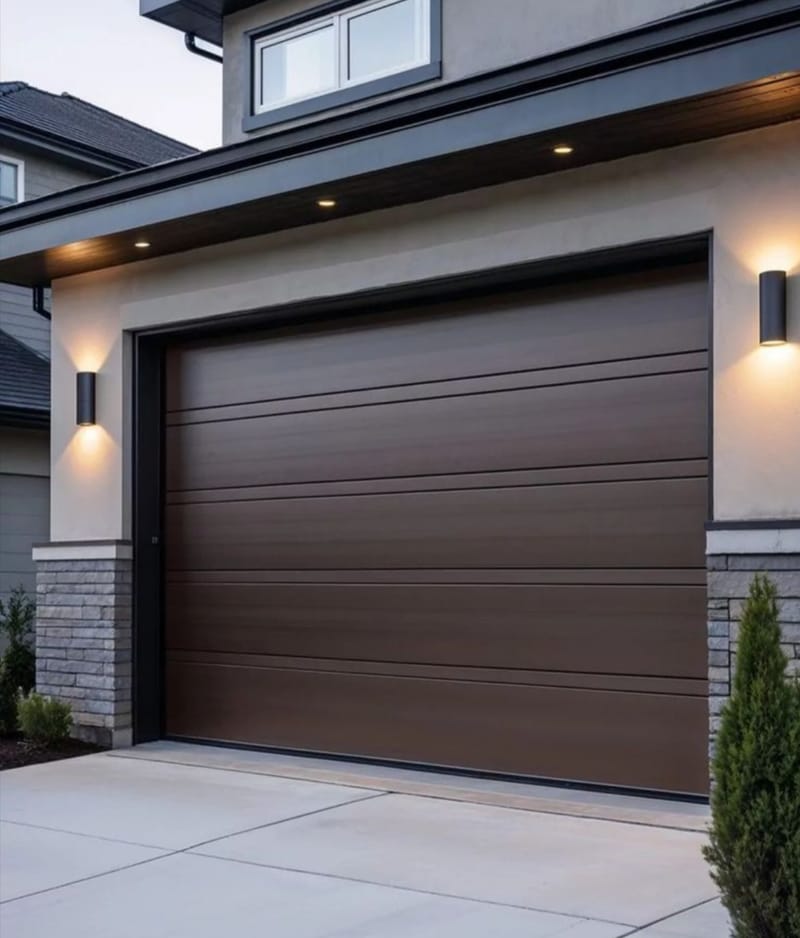 Garázskapuk teljes kivitelezése