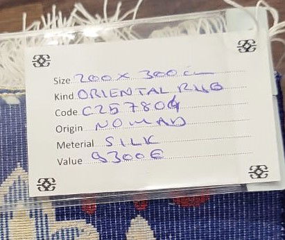 Code: C257804  Size: 300x200 cm   Price Euro: 9300