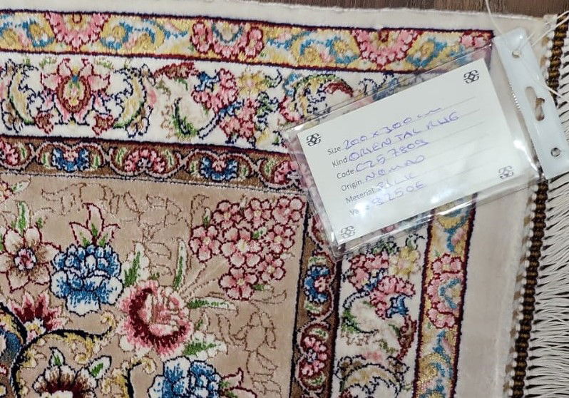 Code: 257809  Size: 300x200 cm   Price Euro: 9250