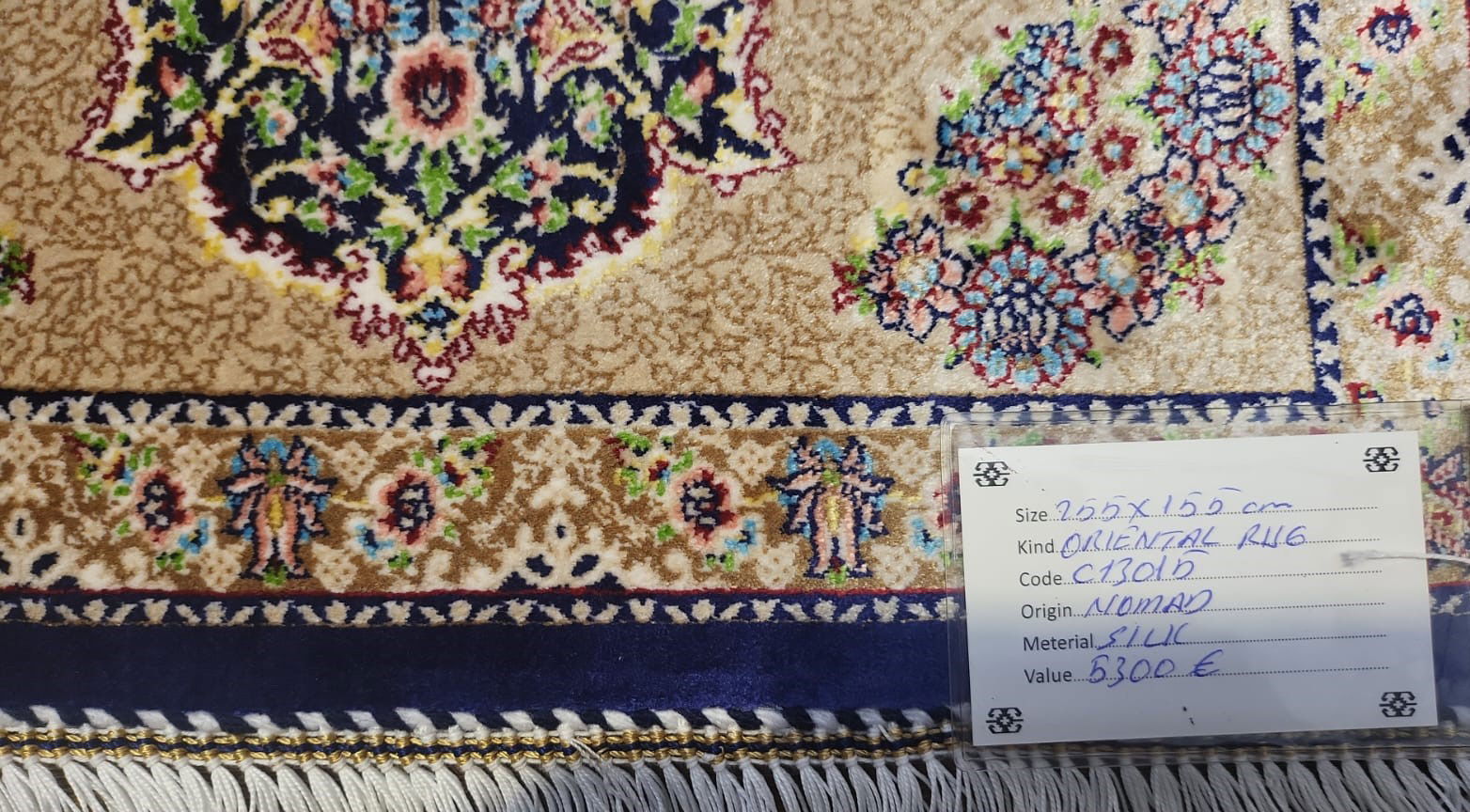 Code: C13015   Size: 255 X 155 cm   Price Euro: 5300