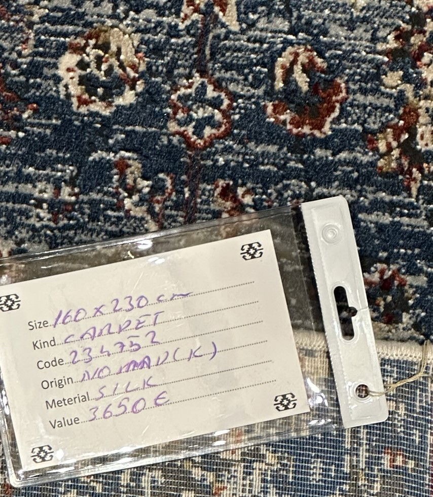 Code:234752  Size: 230 x 160 cm  Price Euro:3650