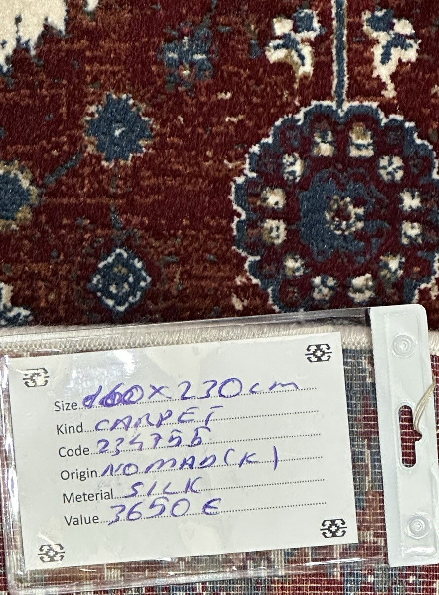 Code: 234755 Size: 230 x 160 cm  Price Euro: 3650