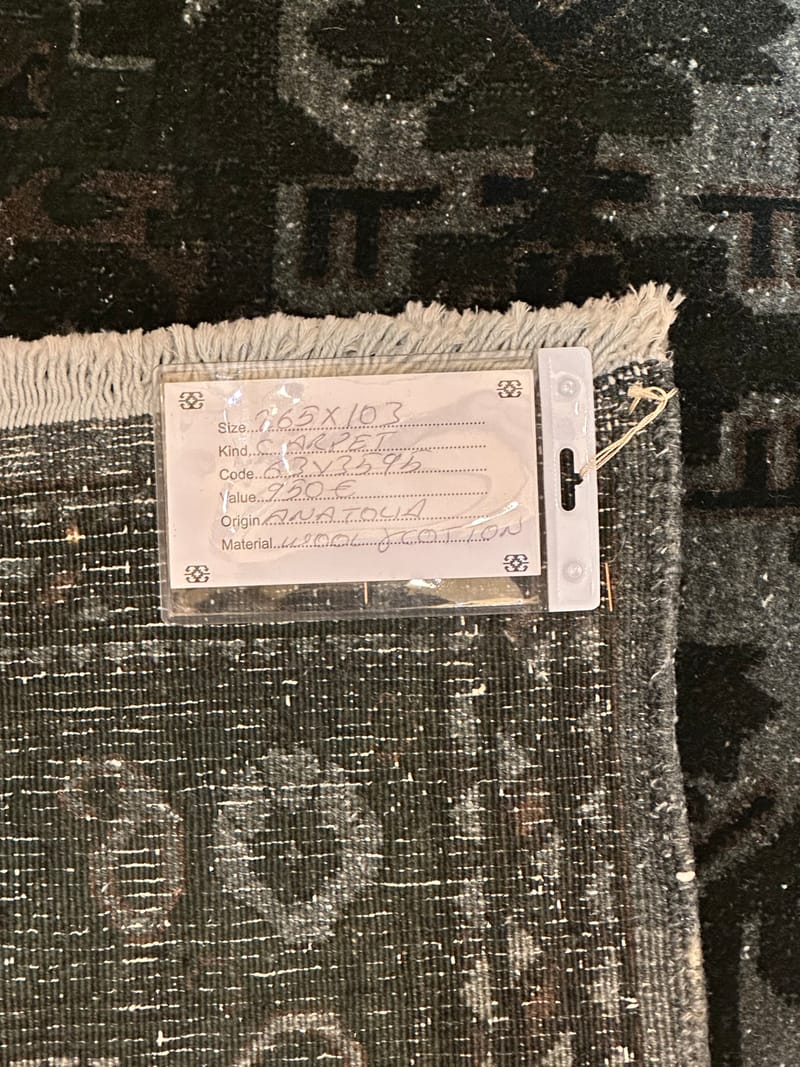 Code: 63V3595   Size:265X103 cm  Price Euro: 950