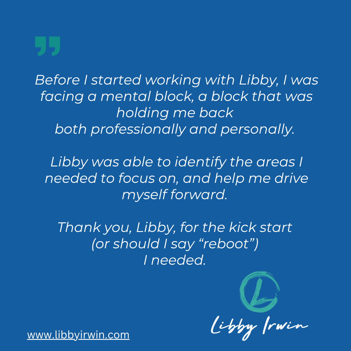 Warning - reboot required