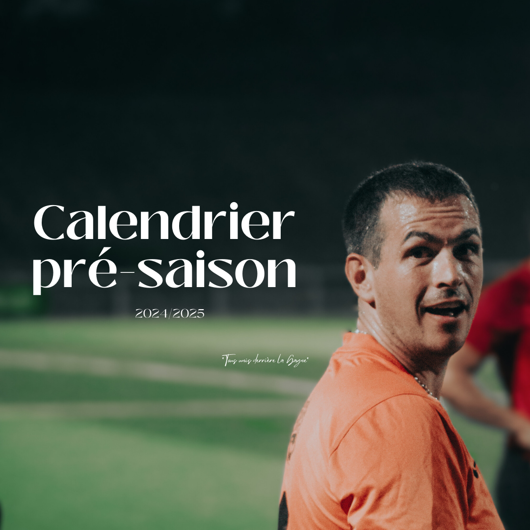 Programme Pré-saison 2024/2025