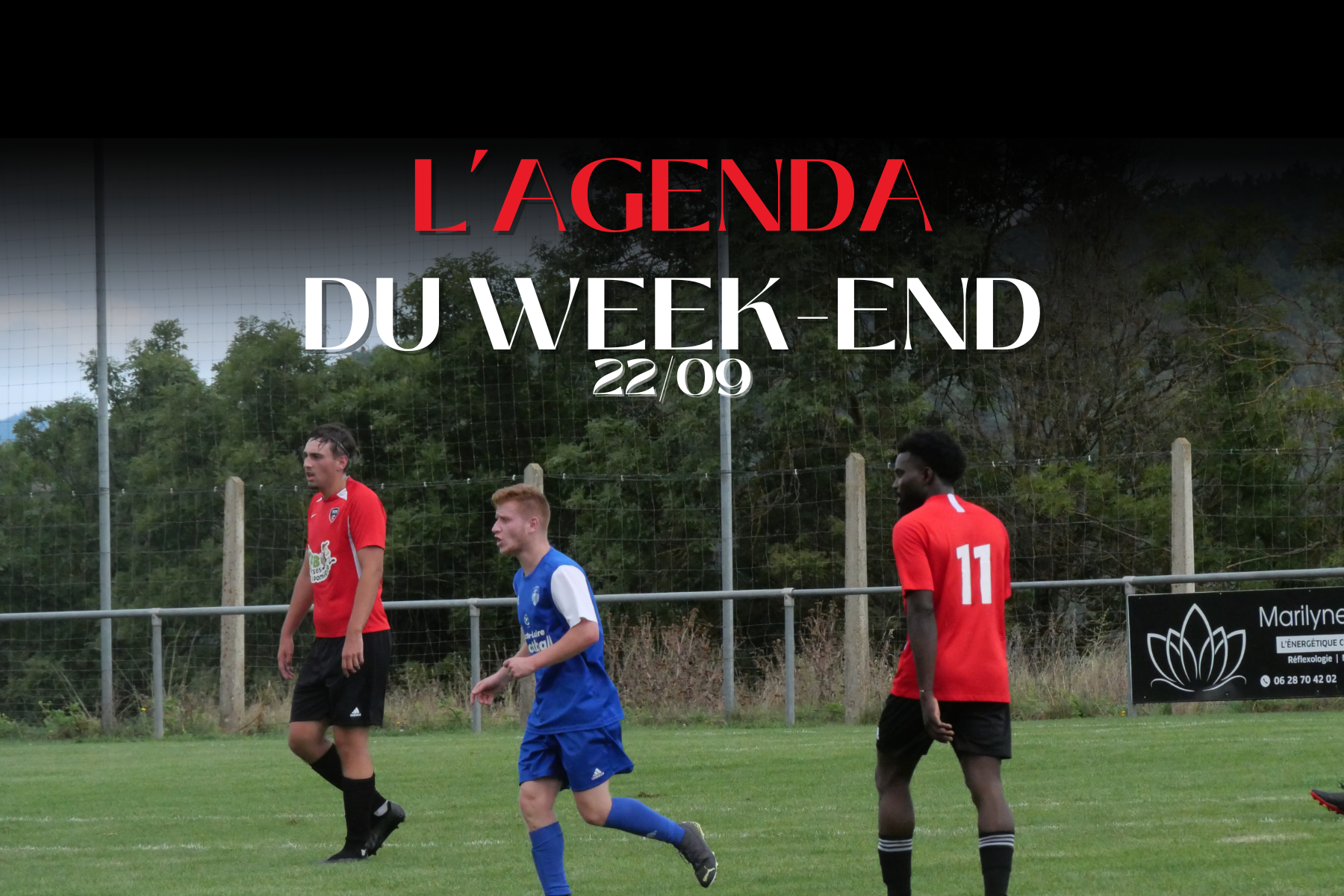 L'agenda du week-end du 22 Septembre