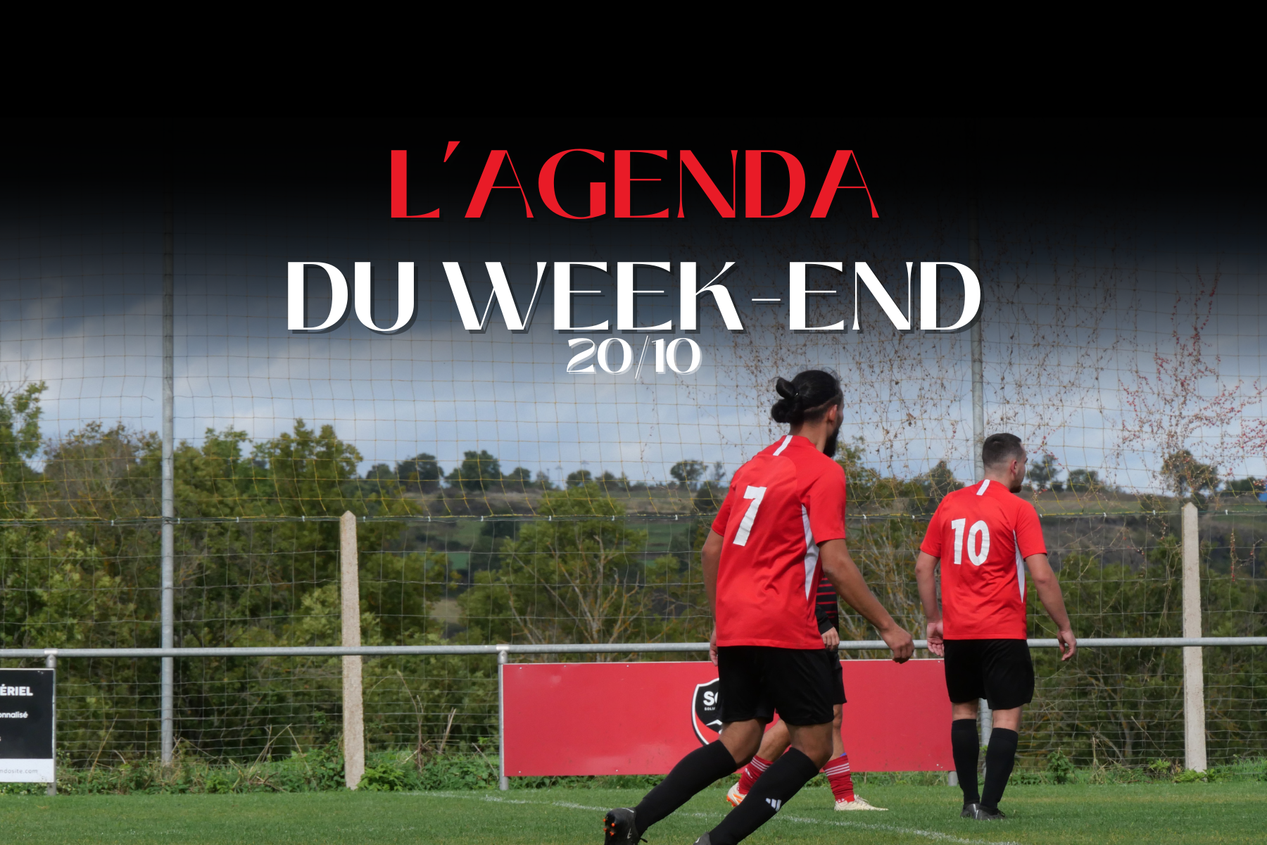 L'agenda du week-end du 20 Octobre