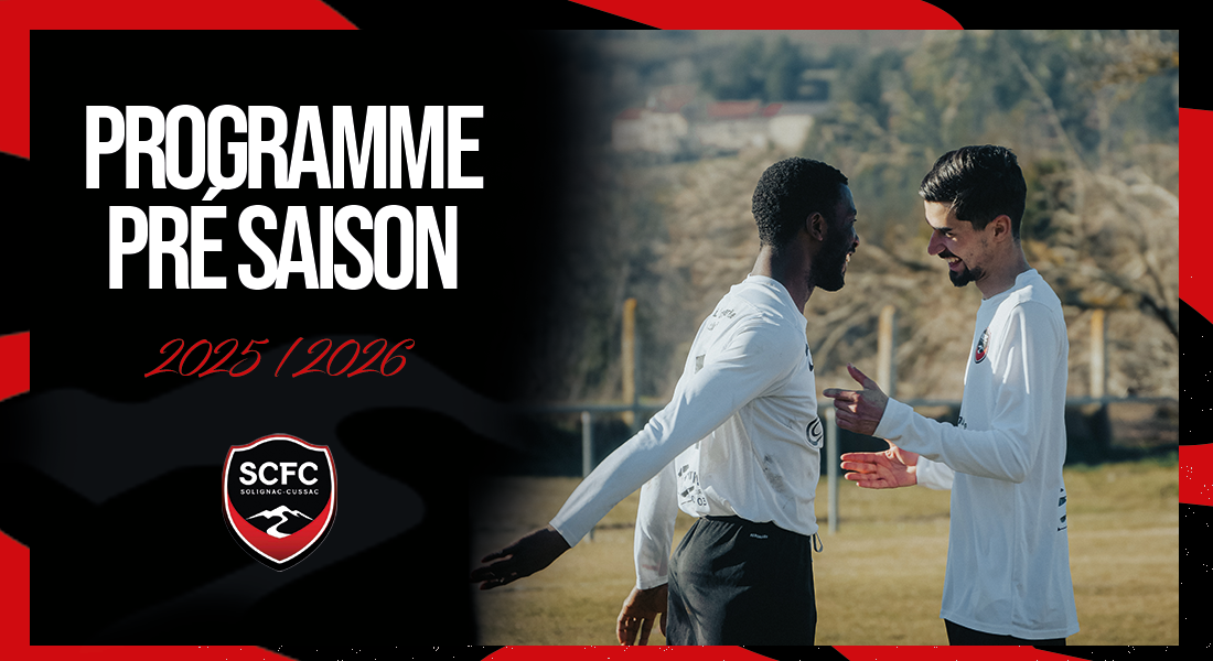 Programme Pré-saison 2025/2026