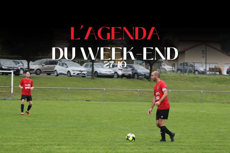 L'agenda du week-end du 27 Octobre