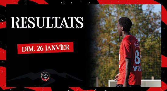 Les résultats du week-end du 26 Janvier