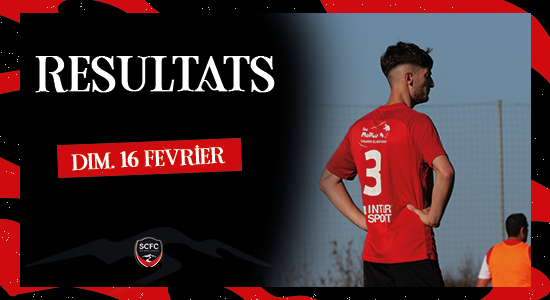 Les résultats du week-end du 16 Février