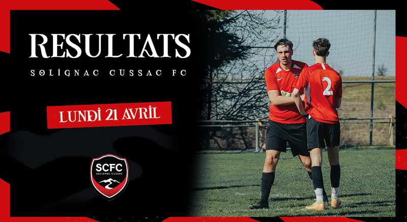 Les résultats du Lundi 21 avril