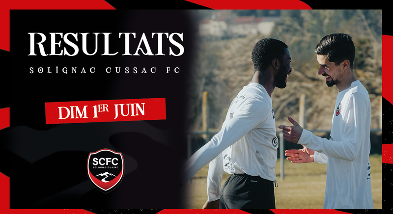 Les résultats du week-end du 1er Juin