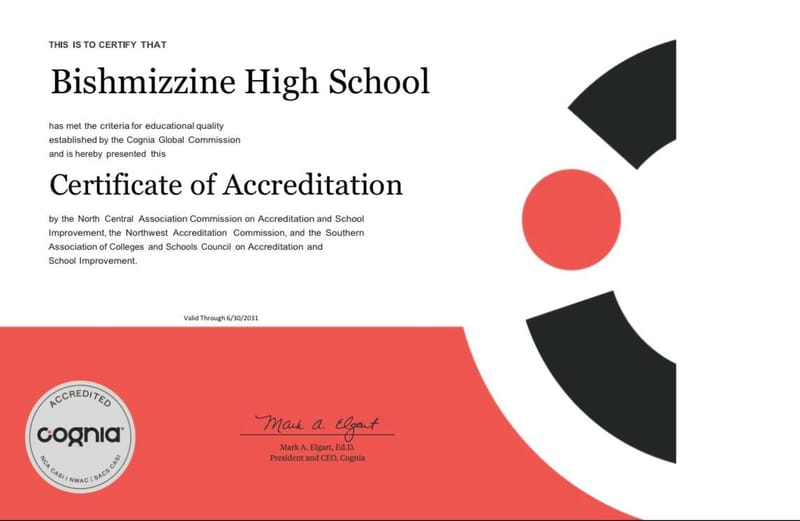 Accreditation Milestone