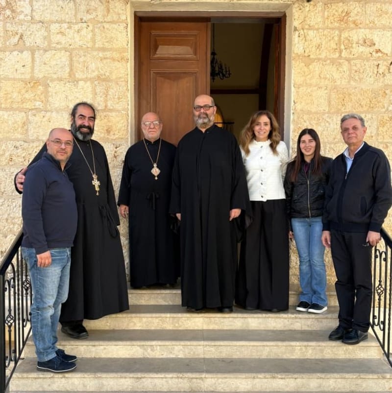 BHS Welcoming His Grace Bishop Thomas Joseph and Father Christopher Eid