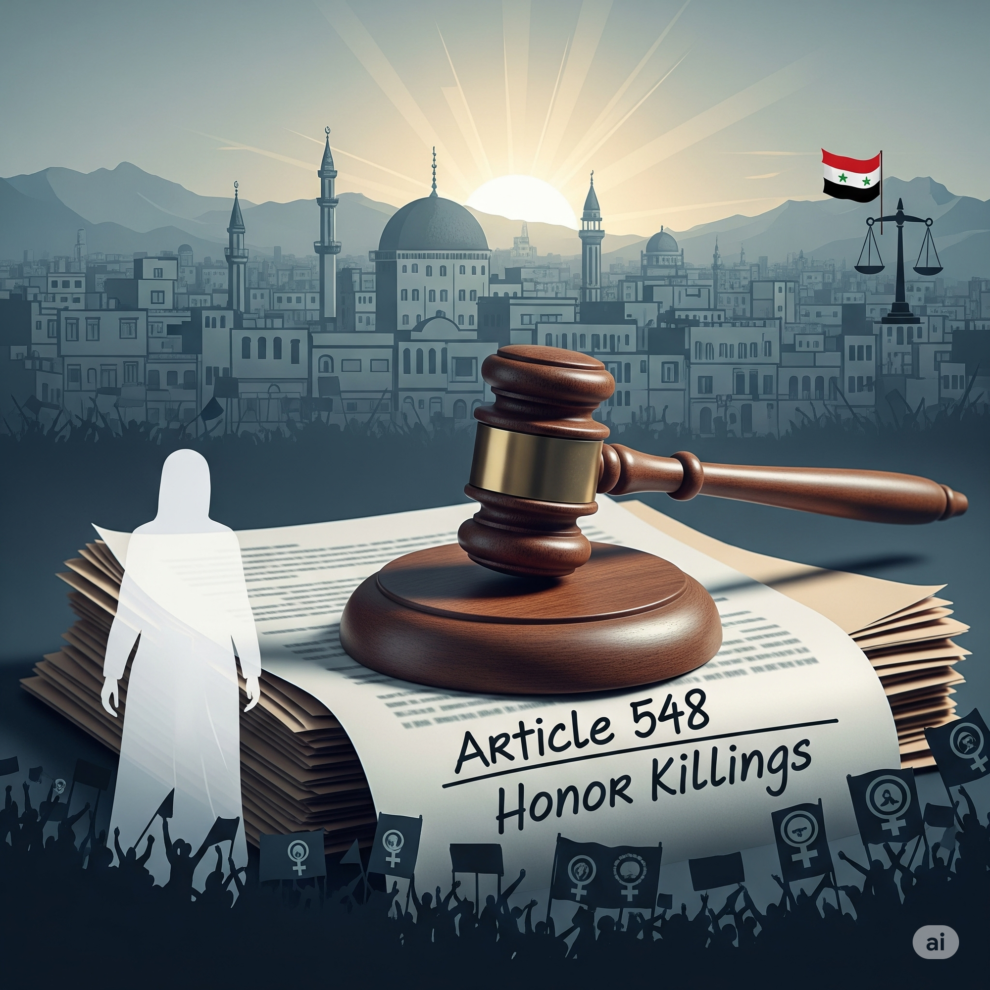 Amended honor killings in Syria: Article 548