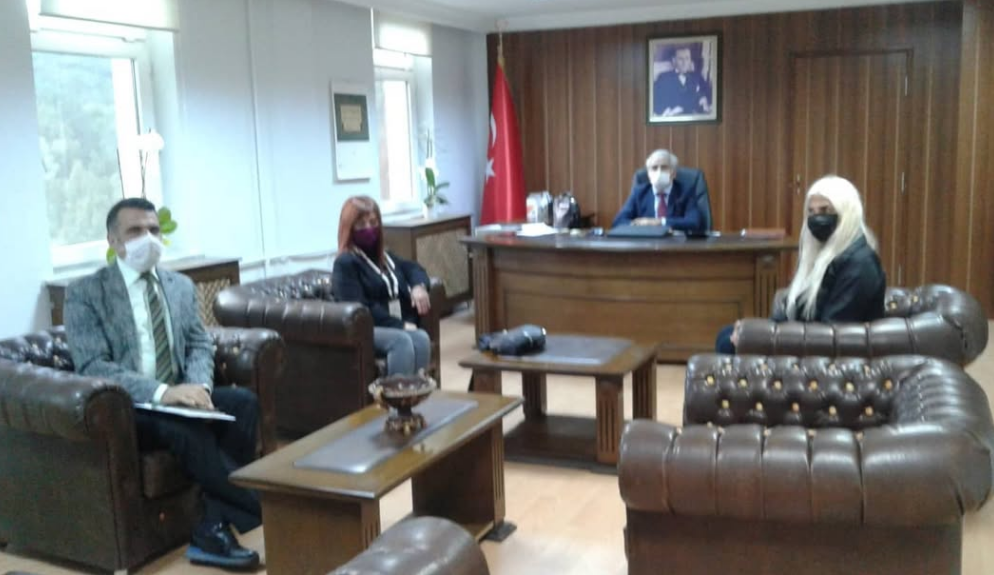 Termal Kaymakamı Sn.Vehbi Bakır'i ziyaret ettik.