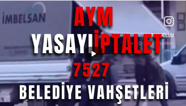 Anayasa Mahkemesi Başkanlığı, bu #YasaDegilCinayet!... 7527 Sayılı Kanun Cinayetleri!