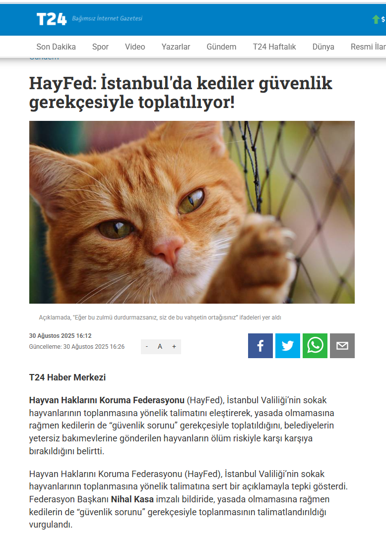 Belediyeler 20 yıldır bakımevi kurmadı kısırlaştırma yapmadı. Hayvanlar kendi iradeleri dışında çoğaldılar. Bürokratlar, mülki idareler yetkililer bu kanun tanımaz belediyelere  KISIRLAŞTIRMA görevini yaptıramadılar. Şimdi kendi beceriksizliklerinin bedelini ÖLDÜRTEREK hayvanlara  ödetmeye çalışıyorlar.