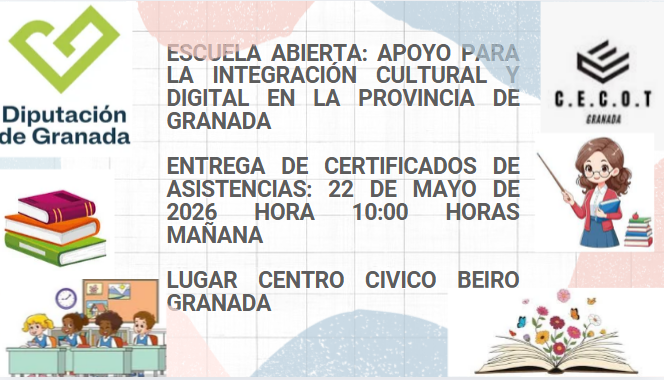 Entrega de certificados asistencia del curso 2025-2026